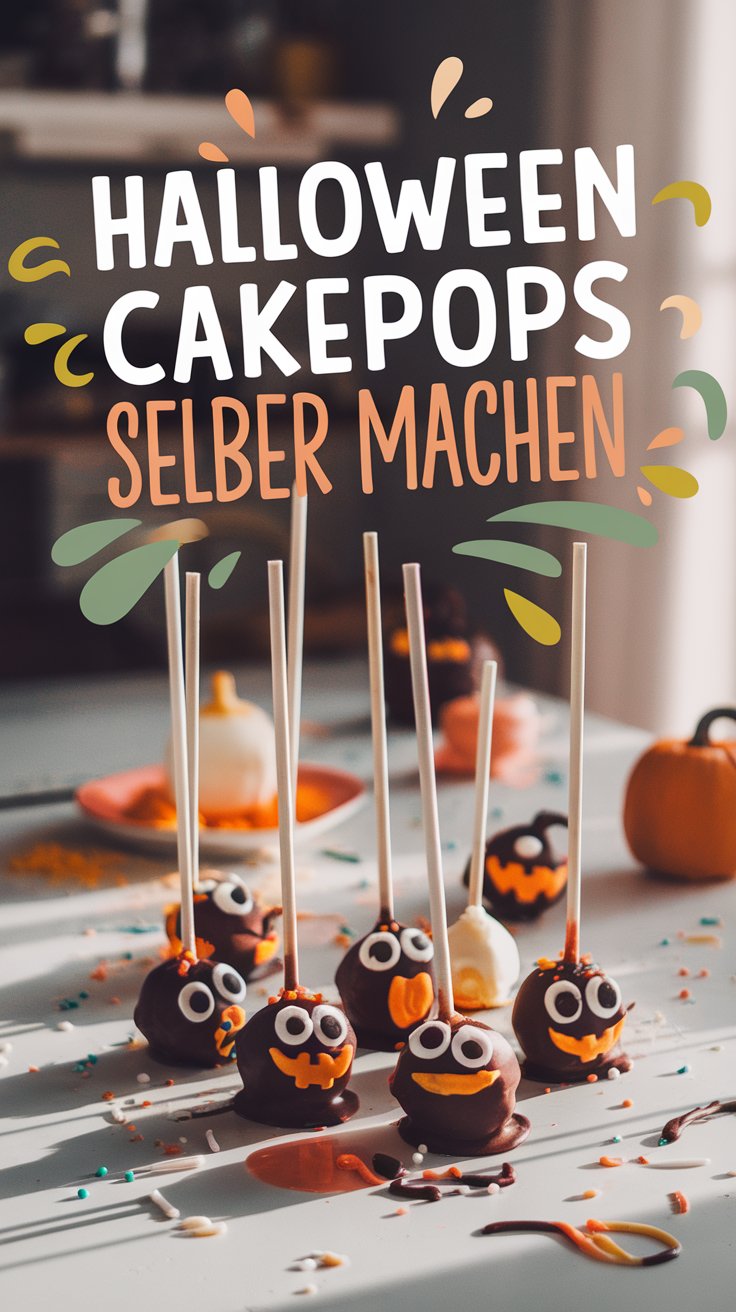 Gruselige Halloween Cakepops – Süß & schaurig